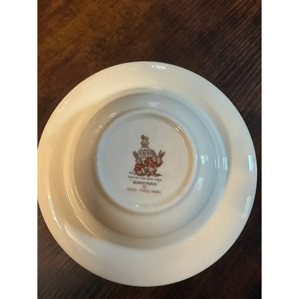 Royal Doulton Bunnykins Fine Bone China Baby Bowls, Set of 2